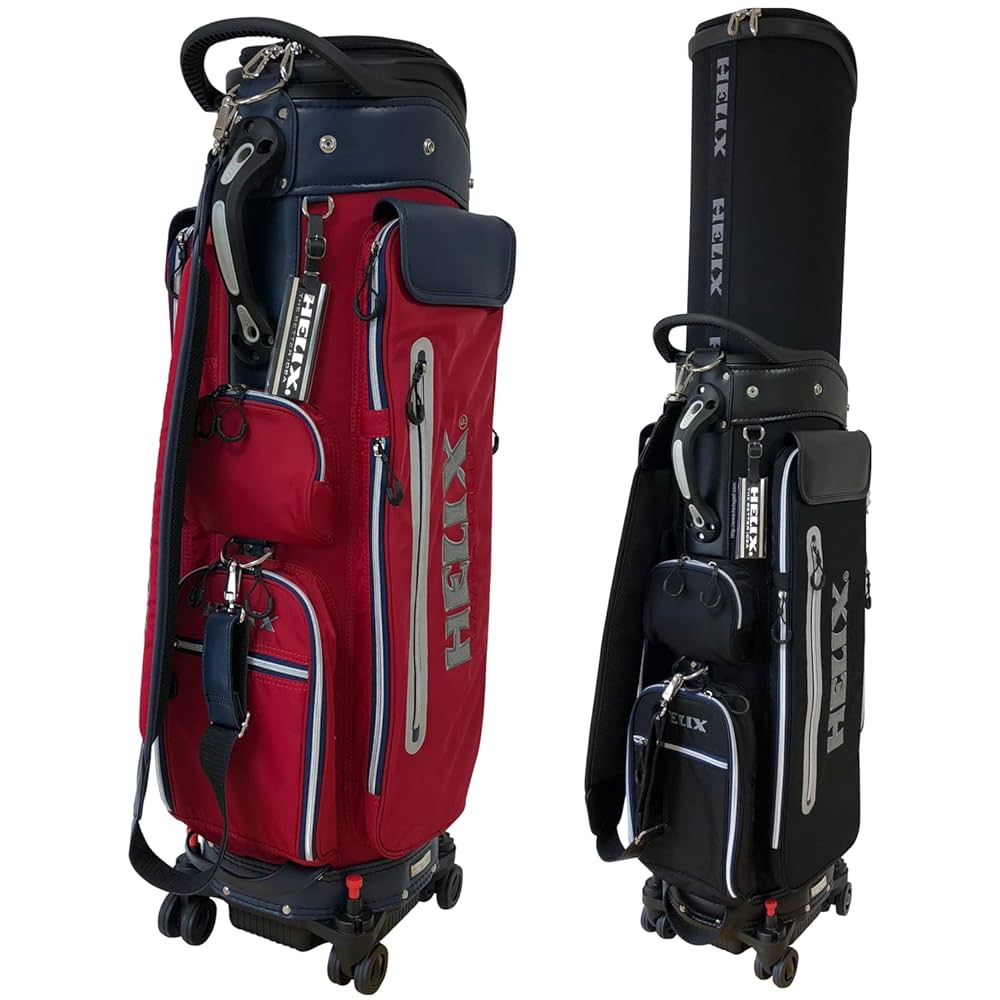 HELIX 4輪キャスター付きキャディバッグ ヘリックス HELIX 4輪キャスター付きキャディバッグ : GDOゴルフ